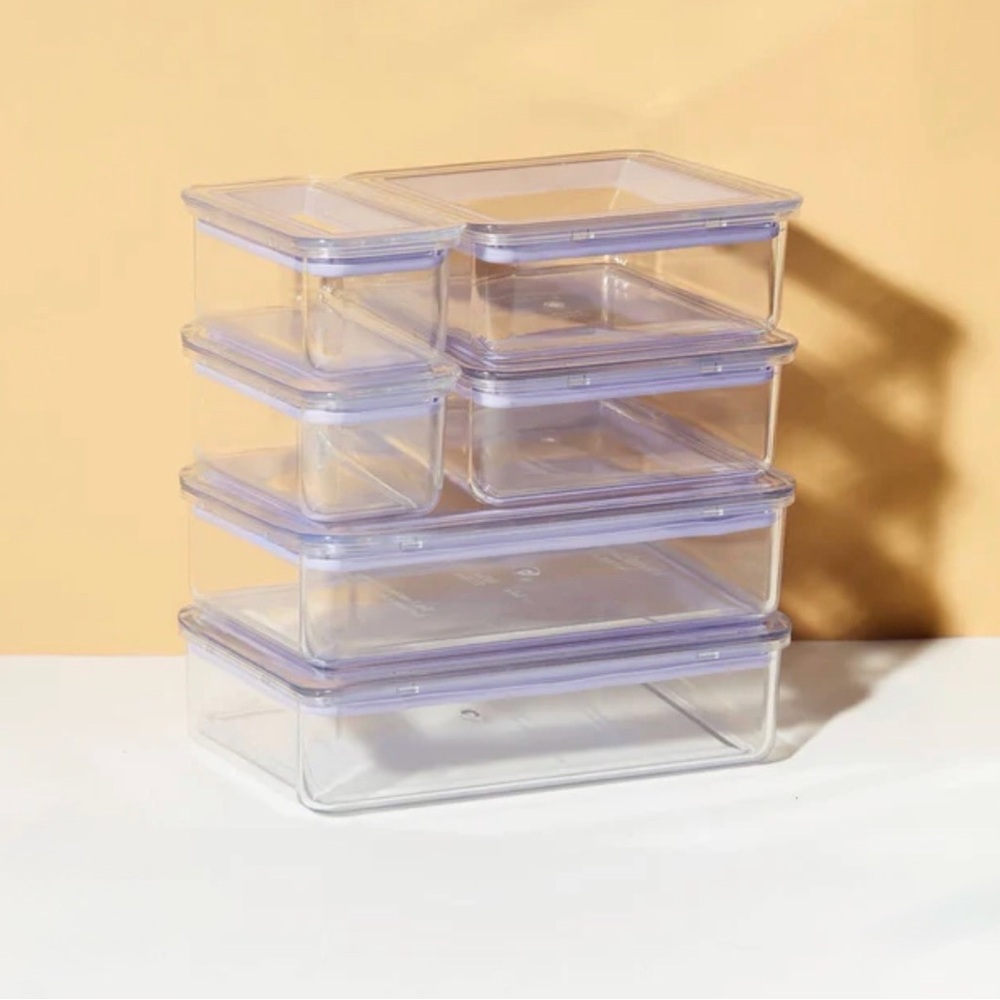 NEW Inka.. Large, Medium Small, Set of 6 Food Containers, Choice of colors